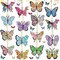 15 Pcs Butterfly Diamond Painting Keychain Kits Colorful Spring Butterfly Diamond Art Keychain Summer DIY Ornaments for Adults Purse Backpack Handbag Decor
